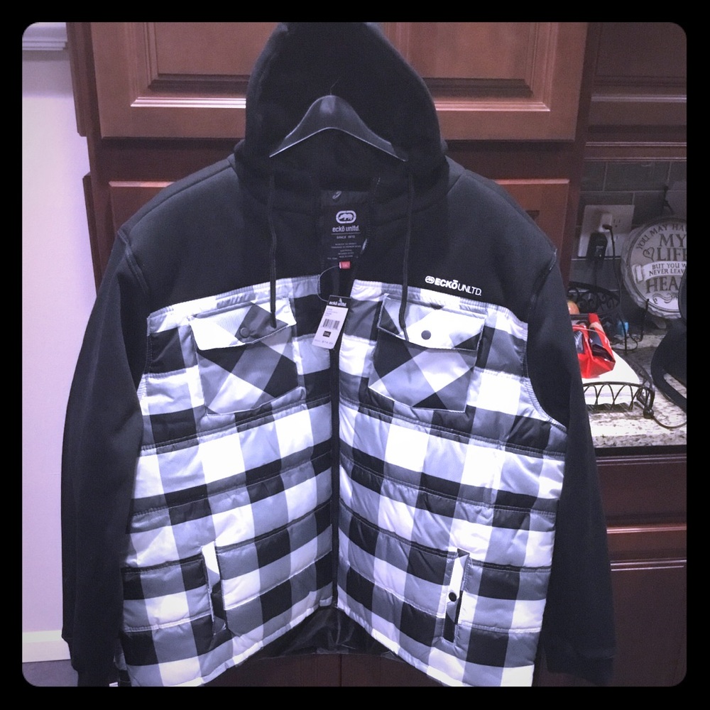 NEW ECKO UNLTD PLUS SIZE MENS COAT *$30 OFF PRICE*